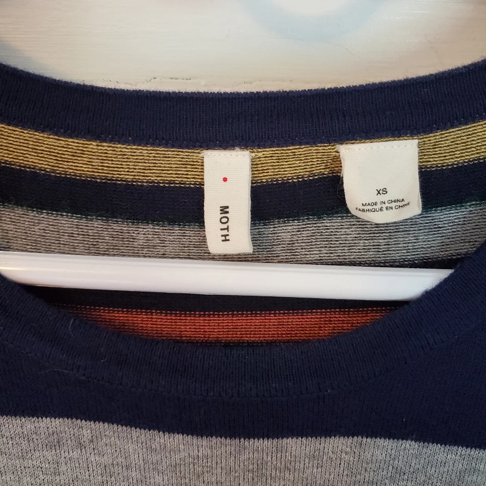 Anthropologie Moth Navy Sweater Dress - Picture 3 of 7
